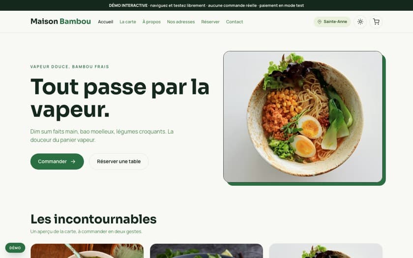 Template Bambou