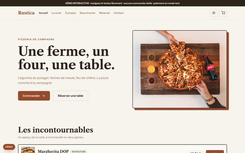 Template Rustica